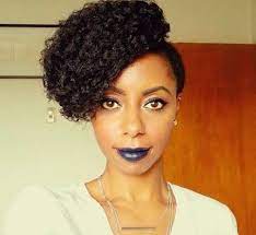 5 Edgy Natural Hair Styles For A Night Out On The Town Black Girl With Long Hair Edgy Updo 4c Natural Hair Long Hair Styles