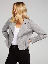 Frankie Biker Just Jeans Coloured Leather Jacket Denim Women Jackets For Women