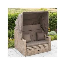 Garten Living Strandkorb Mit Polster Saffron Wayfair De Strandkorb Gartensofa Korb