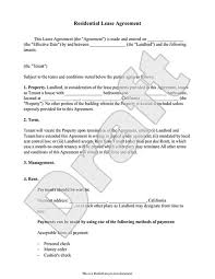 A rental agreement is a written document in which a landlord allows a tenant to live in their property on an ongoing basis in return for monthly rent. Free Lease Agreement Free To Print Save Download