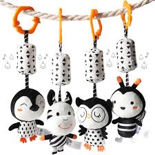 Untuk kunci jawaban silahkan simak video berikut. Tumama Black And White Baby Toys For 3 6 9 12 Months Plush Hanging Rattles And Wind Chimes For Boys And Girls Amazon Ca Toys Games