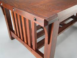 Arts & crafts coffee table. Arts And Crafts Coffee Table Two Flavours Finewoodworking