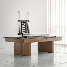 Free Shipping Shop Walnut Pool Table With Table Tennis Kit Black Felt In 2020 Pool Table Game Room Furniture American Heritage Billiards
