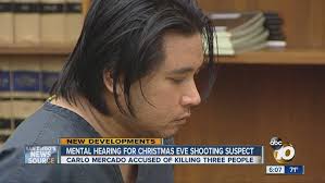 Christmas Eve triple-murder suspect Carlo Mercado declared incompetent for  trial