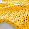 This knitted stool by pickles is knit with super bulky yarn on size 15 needles and stuffed with. 3