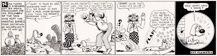 Basil Wolverton Woozie Woofer 1930s Comic Strip Comic Art Comic Art Vintage Cartoon 1930s Cartoons