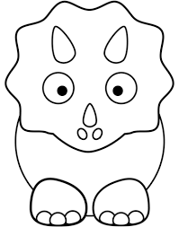 All the triceratops illustrations below were collected from the internet. Cartoon Triceratop Coloring Page From Triceratops Category Select From 26388 Printable Crafts Dinosaur Coloring Pages Dinosaur Coloring Dinosaur Coloring Page