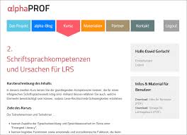 Maybe you would like to learn more about one of these? Screenshot Kurs 2 Alphaprof