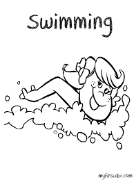 Maybe you would like to learn more about one of these? Swimming Coloring Pages Coloring Home