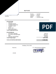 Find their customers, contact information, and details on 44 shipments. Slip Gaji Aminah Ubs 1 Pdf