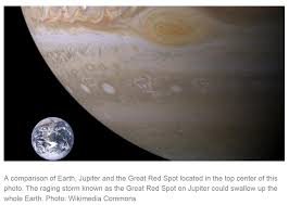 Historical Pictures On Twitter Jupiter Compared To Earth Planets Jupiter