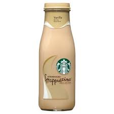 Starbucks Frappuccino Vanilla Chilled Coffee Drink 13 7 Fl Oz Glass Bottle Starbucks Vanilla Frappuccino Starbucks Frappuccino Vanilla Frappuccino