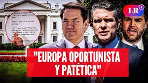🚨 ESTO HABÍA en CHAT FILTRADO del gabinete de TRUMP contra EUROPA | #LR