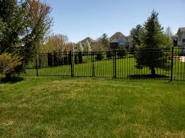 Some people have fenced backyards and some don't. American Fence Company Of Iowa City 6 Wrought Iron Fence American Fence Company Of Iowa City Ia