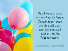 Mensagens De Aniversario Para Irmao Mais Novo Mensagens De Aniversario Quero aproveitar essa data para dizer o quanto me. mensagens de aniversario para irmao