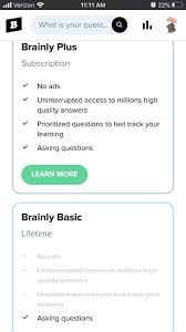 Get started with a free account! and it wouldn't allow me to scroll or see the you may have to open many arrows to find the full answer. Okay So This Is The Subscription I Have For Brainley Is This Gonna Cost Me Money I Signed Up For The Brainly Com