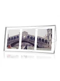 Umbra Portafoto Multi Cornice Prisma Da Tavolo O Da Parete Cromato Prismi Portafoto Decorazioni