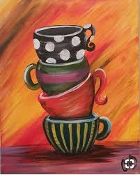 Pin By Bsarah On Pinakides Coffee Art Painting Coffee Painting Canvas Canvas Art Painting