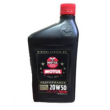 Check spelling or type a new query. Motul Classic Peformance Motor Oil 20w50 1qt