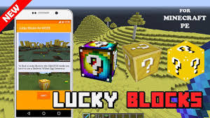 Download addon straight from your device; New Lucky Block Mod For Minecraft Pe For Android Apk Download