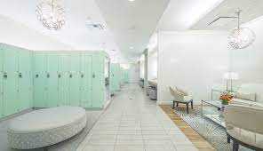 Fitness center gym bathroom designs. Everything You Need To Know About Health Club Locker Room Size Ihrsa