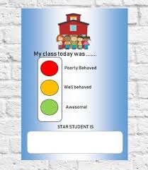 Classroom Behaviour Wall Chart Classroom Behavior Chart