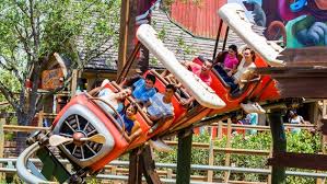Guests Delight In Riding The Barnstormer Rollercoaster Attraction In Fantasyland Disney World Attractions Disney World Magic Kingdom