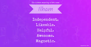 It is easy to navigate and people like it very much. Ilham Meaning