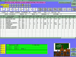 the briggs code data point selection software at its