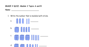 Use these printable menu math worksheets to give students a chance to use addition and subtraction as they determine the total cost for various meals. Eureka Math Quiz Grade 2 Module 3 Topics A And B Eureka Math Math Worksheets 2nd Grade Math