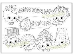 Download this running horse printable to entertain your child. Personalized Shopkins Birthday Party Printable Favor Childrens Coloring Page Activity Pdf File Shopkins Birthday Shopkins Colouring Pages Shopkins Party