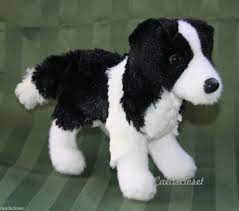 Douglas Plush Meadow Border Collie Stuffed Puppy Dog Cuddle Toy New Douglascuddletoy Animal Plush Toys Cuddling Dogs And Puppies