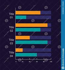 Clustered Column Infographic Chart Design Template for Dark Theme Stock  Vector - Illustration of stats, infographic: 265323659