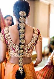 10 Popular And Traditional Hindu Bridal Hairstyles Styles At Life Indian Hairstyles South Indian Hairstyle Indian Bridal Hairstyles