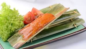 Place 2 betel leaves at the bottom of the banana leaf parcel. Muar Famous Otak Otak Home Facebook