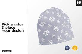 Beanie Hat Mock Ups Generator Wellness Design Beanie Hats Mockup Generator