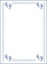 Footprint Baby Invitation Sets Baby Shower Templates Footprints Baby Shower Baby Scrapbook