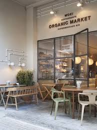 Woki Organic Market Restaurante Celeri Picture Gallery Cafe Interior Design Restaurant Interior Restaurant Design