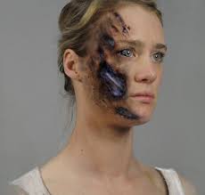 Grace battle damage early concept. : r/Terminator