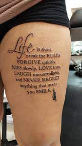 Tattoo Meaningful Tattoo Quotes Tattoos Sick Tattoo