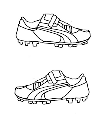 40+ soccer cleats coloring pages for printing and coloring. Soccer Shoes Coloring Page Coloring Sky