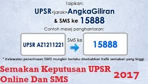 Namun begitu, di peringkat sekolah rendah murid tidaklah bersikap begitu kerana mereka sememangnya dikawal sepenuhnya oleh ibu bapa. Semak Keputusan Upsr 2017 Melalui Online Dan Sms