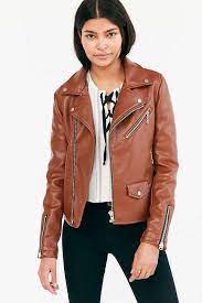 Silence Noise Oversized Vegan Scuba Moto Jacket Urban Outfitters Jackets Leather Jackets Women Leather Jacket