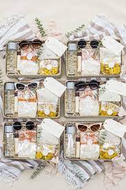 Beach Inspired Welcome Baskets For Destination Wedding In Dominican Republic Wedding Welcome Gifts Wedding Gift Favors Bridal Bachelorette Party