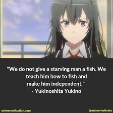 Hachiman describes her as being a loner. 70 Of The Most Memorable Oregairu Quotes That Will Stick With You
