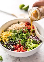 Cowboy Rice Salad Recipe Rice Salad Recipes Recipetin Eats Rice Salad