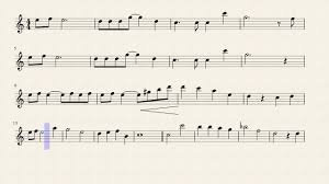 Flute sheet music for angel of music from the phantom of the opera. Flute Think Of Me From The Phantom Of The Opera Youtube