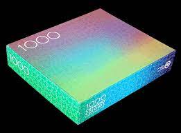 Showcasing the boundless beauty of the cmyk spectrum. 1000 Piece Color Changing Jigsaw Puzzle