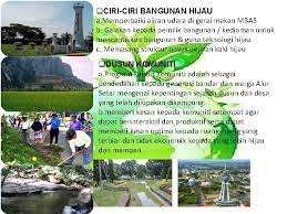 Penurunan ini akan menyebabkan penurunan berat badan yang signifikan. Ciri Ciri Bangunan Hijau Gph1fvihbwpx6m Selain Itu Ruang Terbuka Hijau Blogbarxetas