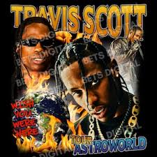 Travis Scott Print T